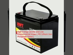 High Energy Density and Low Environmental Impact 24V Lithium Iron Phosphate Battery