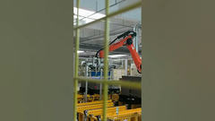 fully automated forklift lithium battery module line. #catlbattery #evebattery #forkliftbattery