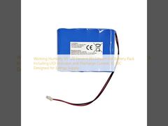 Working Humidity 65 -20 Percent RH Lithium Ion Battery Pack Including LED Indicator and Discharge Current 1C-10C Designed for Energy Supply