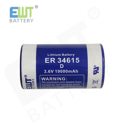 3.6V D Size ER34615 Lithium Thionyl Chloride Battery Manufacturers cylindrical LISOCL2 Battery