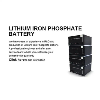 Buy 48V 100Ah LiFePO4 Battery for Solar Systems with 40V Discharging Cut-off Voltage and 100A Max Charging/Discharging Current online manufacture