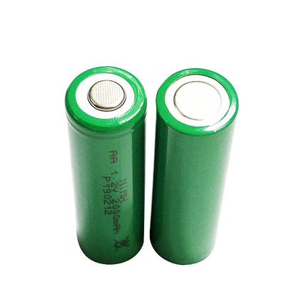 Buy Factory Directly Sell 1.2V 2000MAH 1500mAh 1800mAh AA size Ni-mh Nickel metal hydride battery cell online manufacture