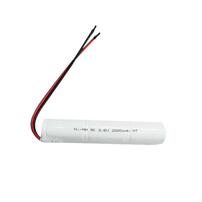 Buy Customized Nickel Rechargeable Battery 3.6v 2500mah Battery online manufacture