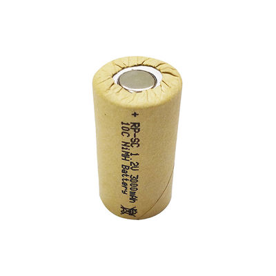 Buy 500 Cycle Nimh Sc Battery 3000mah 1.2v Rechargeable Battery Pack online manufacture