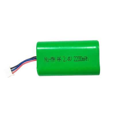 Buy Custom Nickel Rechargeable Battery 2200mah 2.4v Nimh Battery Pack RoHS online manufacture