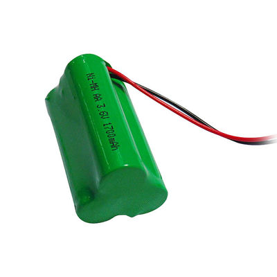 Buy 3.6v 1700mah Nickel Rechargeable Battery NiMH Rechargeable AA online manufacture