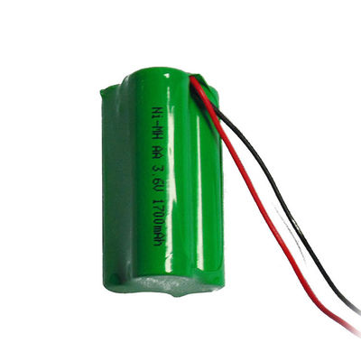Buy 1700mah AA Nimh Rechargeable Battery Pack 3.6V Nimh Battery online manufacture