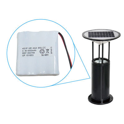Buy NiMh Aaa Emergency Light Batteries Pack 4.8v 650mah Battery online manufacture
