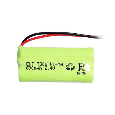 Buy Custom Nickel Rechargeable Battery Pack 2.4V 600mah Nimh Aaa Battery online manufacture