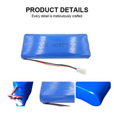 Buy Custom 18650 Lithium Ion Battery Pack Rechargeable 11.1V 5.2AH online manufacture