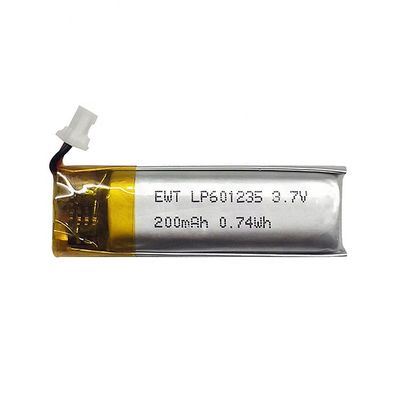 Buy 601235 Lithium Polymer Battery 300mAh 400mAh 3.7V 200mAh LiPo Battery online manufacture