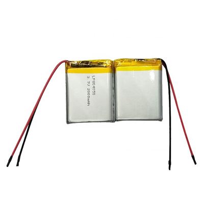Buy OEM 3.7v 2000mah LiPo Battery Power Lithium Ion Polymer Rechargeable Battery online manufacture
