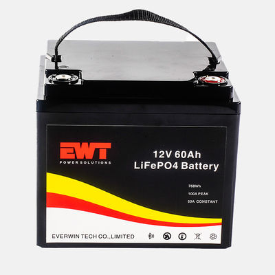 Buy 12V LFP Anode Material Lithium Iron Phosphate Battery IFR32700 12.8V 60Ah for Electric Power Systems online manufacture
