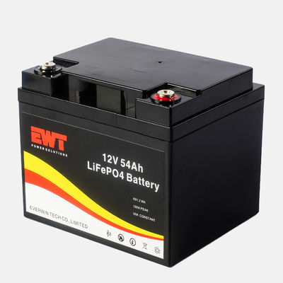 Buy Commercial LiFePO4 Storage Battery 12.8V 54Ah Lithium Battery online manufacture