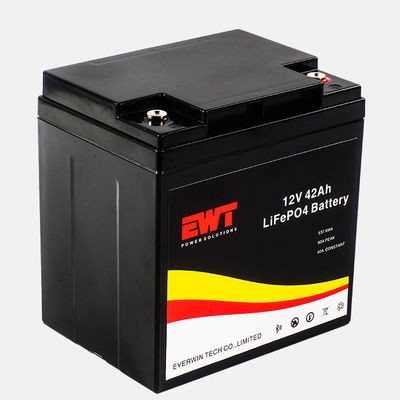 Buy LiFePO4 IFR32700 12V Rechargeable Lithium Battery 12V 42Ah Lithium Iron Phosphate Battery Pack online manufacture