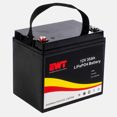 Buy 12.8V IFR26650 LiFePO4 Rechargeable Lithium battery 12V 35Ah Lithium Iron Phosphate Battery for Home Appliances online manufacture