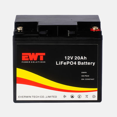 Buy OEM / ODM 12V Lithium Iron Phosphate Battery 12.8V 20Ah Lifepo4 Battery Pack online manufacture