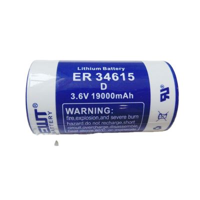 Buy 3.6V Non Rechargeable Lithium Thionyl Chloride Battery With 2600mAh Capacity online manufacture