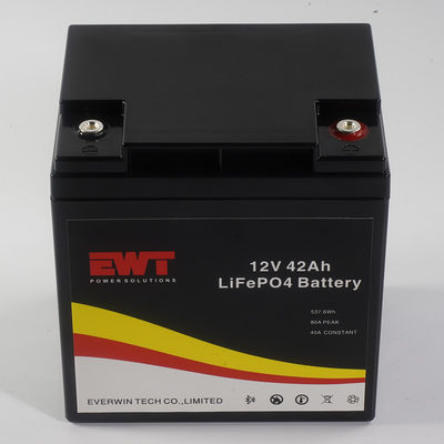 Buy Lightweight 4.5kg 12V 42Ah Lithium Iron Phosphate Battery for Your Industrial Needs online manufacture