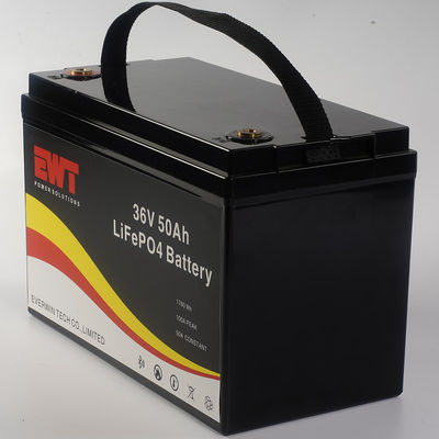 Buy High Safety Cleaning Equipment Lifepo4 Battery Pack 36V 50Ah with Long Working Time online manufacture