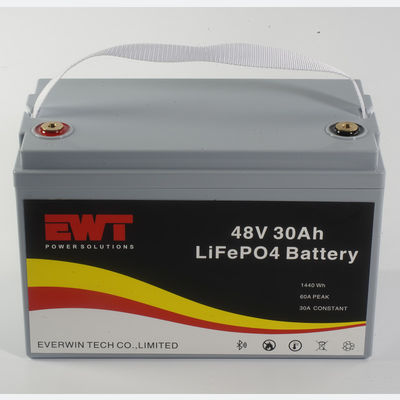 Buy OEM White Color Lithium Iron Phosphate Battery 48 Volt Lifepo4 Li-ion Battery Pack 48v 30ah online manufacture