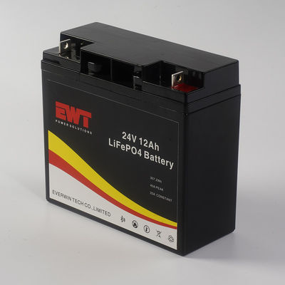 Buy 24V 12AH IFR26650 Battery Pack with Communication CANS Environmental Safety CE Certified Long Life online manufacture