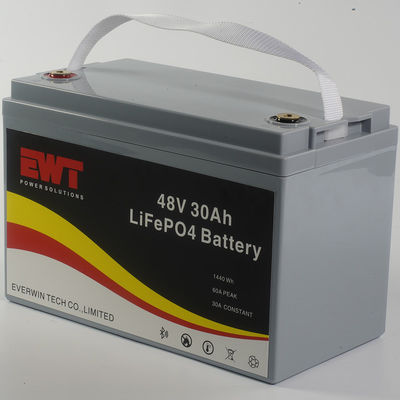 Buy 48V 30AH Lithium Iron Phosphate Battery Pack for Online Monitoring High Safety Low Environmental Impact online manufacture