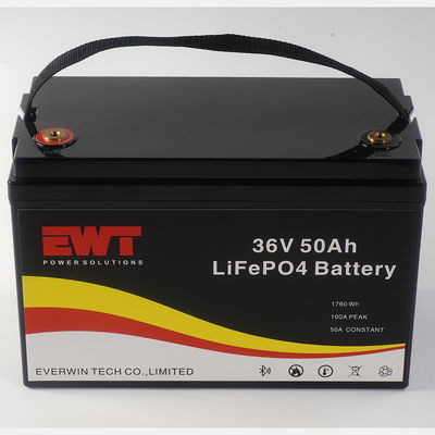 Buy High-Power Electric Bicycle Lithium Iron Phosphate 36V 50AH Battery Pack online manufacture