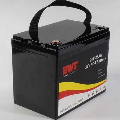Buy Rechargeable 24V Li-ion Battery in Black for Heavy-duty Equipment online manufacture
