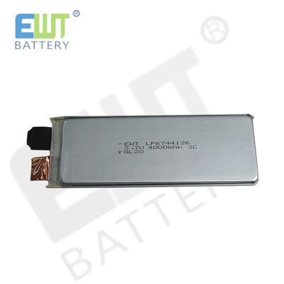 Buy A Grade Lithium Polymer Battery LP6744126 3.7V 4000mAh 3C For 1Month Over Discharge Protection Safety Features online manufacture