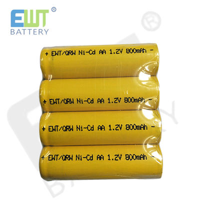 Buy High Capacity Nickel Cadmium Battery NI-CD AA 1.2V 600MAH 800mAh for AA online manufacture