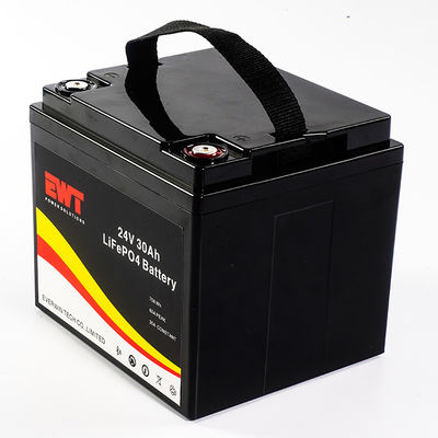 Buy Lightweight 24V Lithium Iron Phosphate Battery with High Energy Density and High Discharging Rate online manufacture