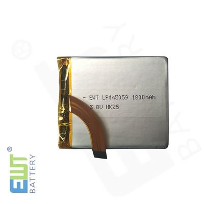 Buy Over Discharge Protection Lipo Battery Pack LP445059 1800mAh 3.8V Safety and Long-lasting online manufacture