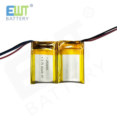 Buy 4.2V Charging Cut-off Voltage and Li-Poly Battery with Pouch Cells LP502030 3.7V 250mAh online manufacture