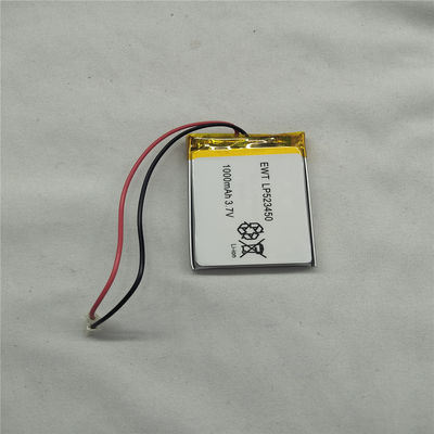 Buy High Capacity LiPo Pack With PCM LP523450 3.7V 1000mAh Stable and Safe Performance online manufacture
