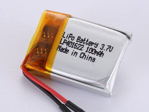 Buy Long-Lasting and High Capacity 250mAh Lithium Polymer Rechargeable Battery with Short Circuit Protection online manufacture