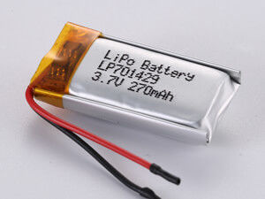 Buy High Capacity LiPo Pack LP701429 3.7V 270MAH The Ultimate Upgrade for Your RC Cars from Leading online manufacture