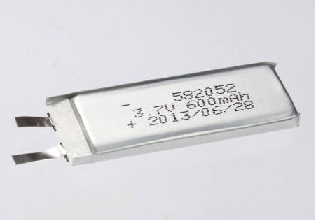 Buy 3.7V 600MAH 3.7V Silver Polymer Rechargeable Cell Lithium Polymer Battery for Heavy-duty Applications online manufacture