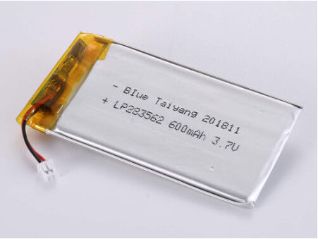 Buy Long-Lasting 3.7V 600MAH Lithium Polymer Rechargeable Battery with PCB Protection for Industrial Applications online manufacture
