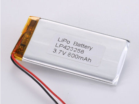 Buy LP423258 3.7V 800MAH Chemical Composition Lithium Polymer Battery Li-ion Rechargeable Cell for Industrial online manufacture