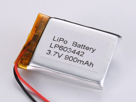 Buy LP603442 3.7V 900MAH li ion battery manufacturers Lithium Polymer Battery with Protected Circuit and A Grade online manufacture