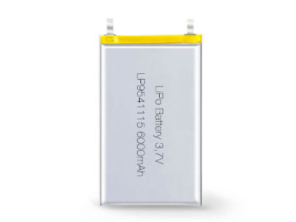 Buy LP 9541115 3.7V 6000MAH li ion battery manufacturers Lithium Polymer Rechargeable Battery with Customizable Options and OEM/ODM Support online manufacture