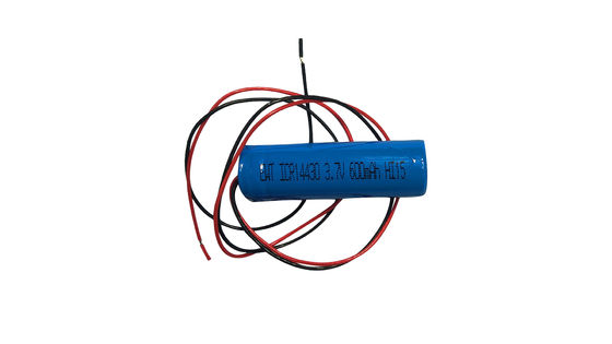 Buy Lithium Iron Phosphate Battery Pack ICR14430 3.7V 600MAH 14.6V±0.2V Charge Voltage Lithium Ion Battery Pack online manufacture