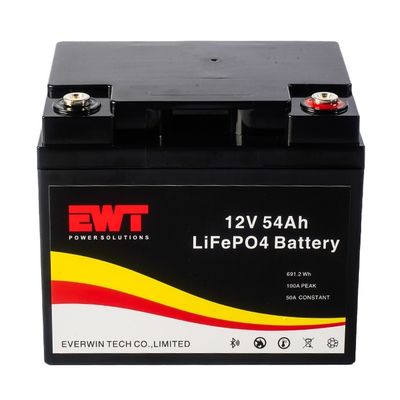 Lithium iron phosphate Pack 12V 54AH IFP32700 Rechargeable battery pack