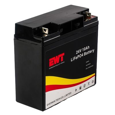 Deep Cycle Lifepo4 24V 10Ah Lifepo4 Lithium Battery