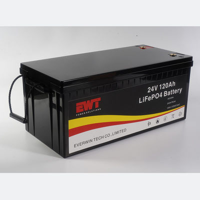 Portable 24V 120Ah Rechargeable Battery With T8 Terminal Customized