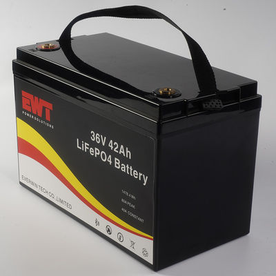 LiFePO4 24V 60Ah Battery with 640Wh Output Power and BMS Fast Charging Time of 4-6 Hours