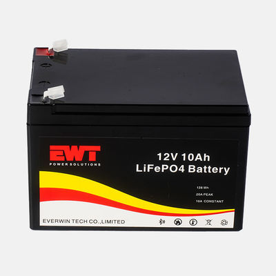 High Capacity LifePo4 12.8V 10Ah Energy Battery Pack 2000 Working Cycles Long-lasting