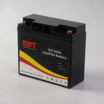 Lithium Iron Phosphate Battery 12.8V 25ah Lifepo4 Battery For Solar System