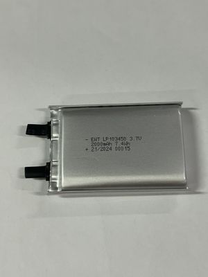 3.7V Nominal Voltage Silver Thin Film Batteries Power Source for Various Applications